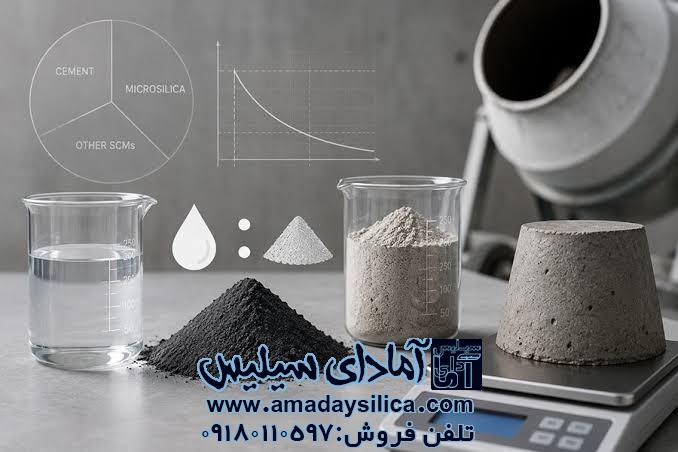 میکروسیلیس سیمان و بتن سازی همدان