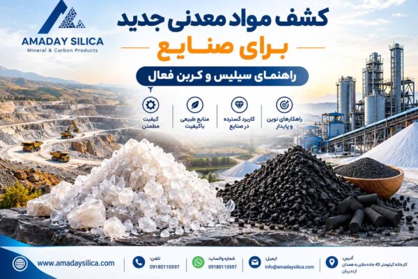کشف مواد معدنی جدید برای صنایع