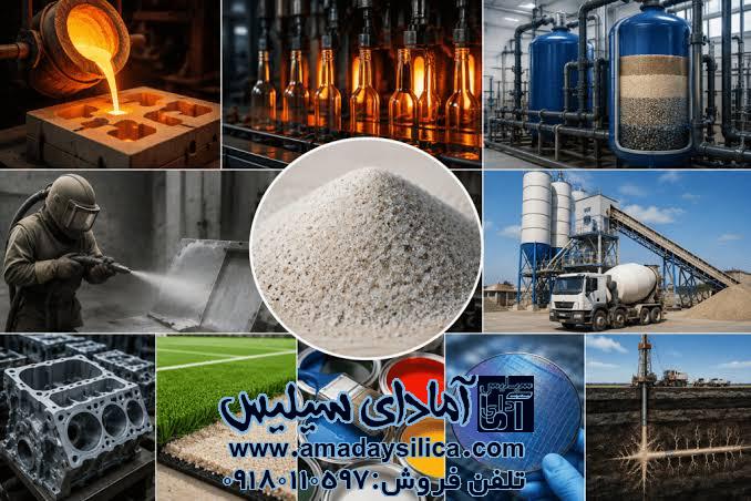 کاربرد گوناگون سیلیس در صنعت